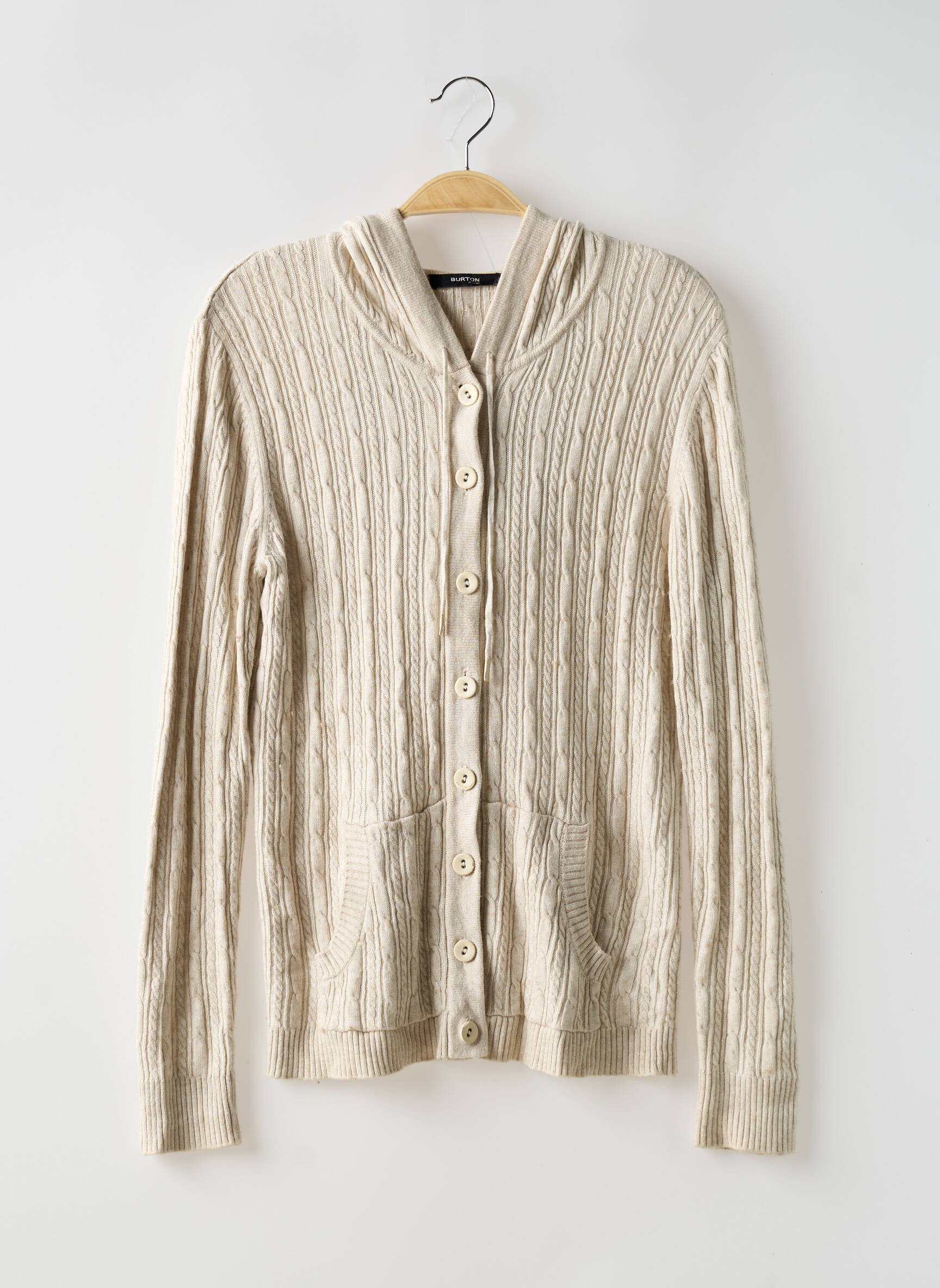 Gilet Burton Top Femme Gilet Manches Longues Resserrée Sur Le Bas