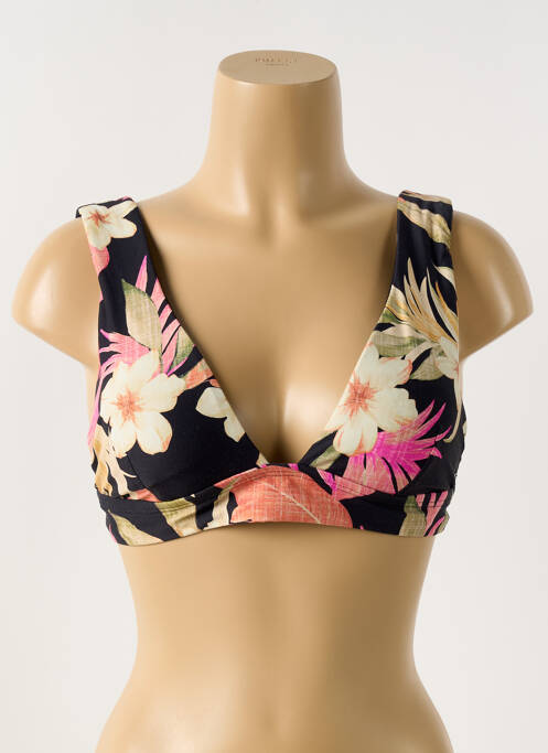 Haut de maillot de bain noir SANS MARQUE pour femme