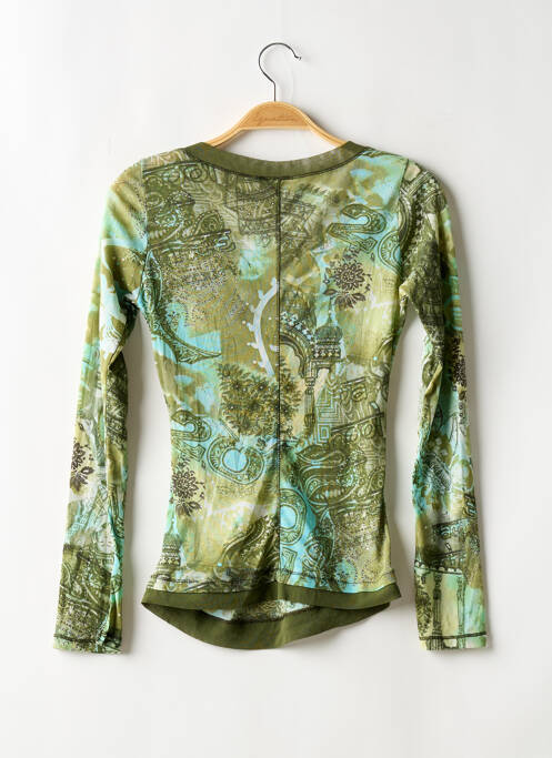 Top vert ICI ET MAINTENANT pour femme