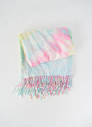 Foulard rose SANS MARQUE pour femme
