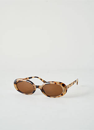 Lunettes de soleil beige SANS MARQUE pour femme