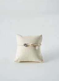 Bracelet ornement elément métal argent PURELEI femme