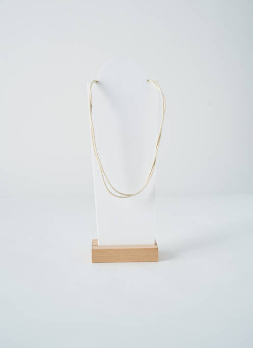 Collier fermeture fermoir mousqueton bleu SANS MARQUE femme
