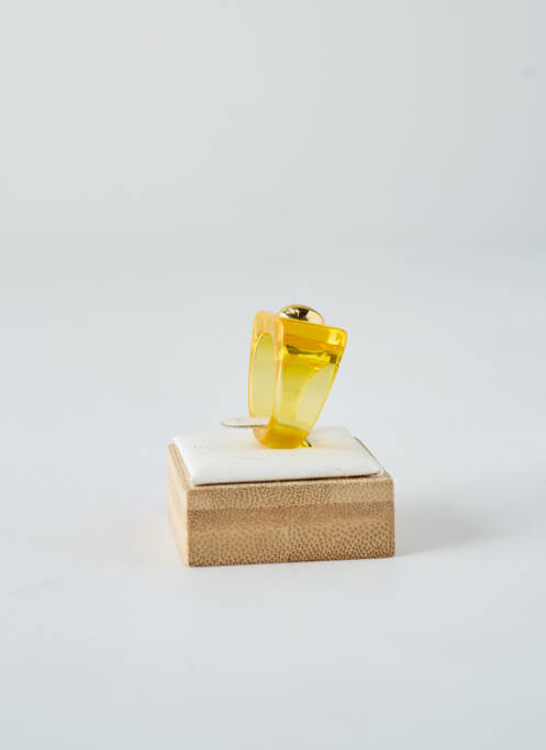 Bague jaune SANS MARQUE femme