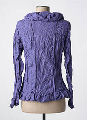 Veste casual violet L33 pour femme seconde vue