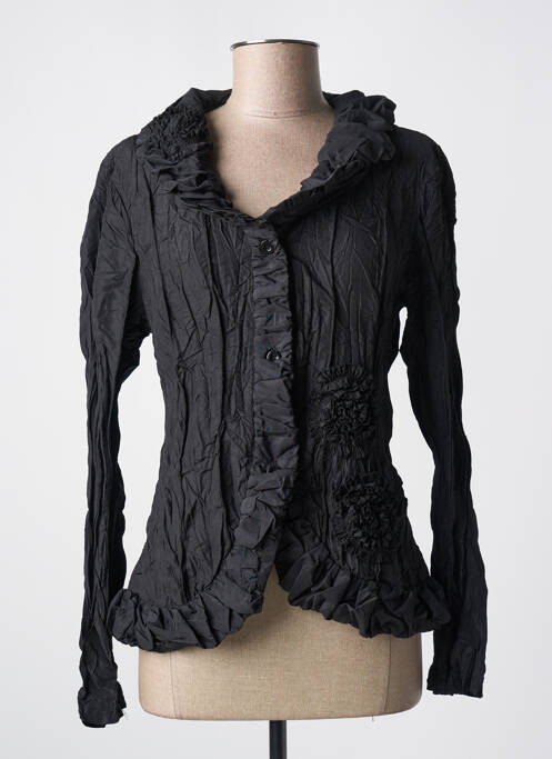 Veste casual poches noir L33 femme