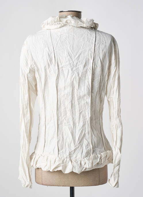 Veste casual poches beige L33 femme