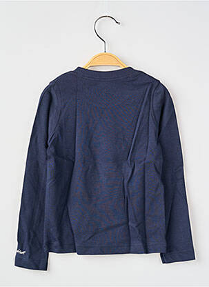 T-shirt imprimé fantaisie manches longues bleu MA LOCOMOTION garçon