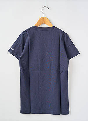 T-shirt coupe droite manches courtes bleu MA LOCOMOTION garçon