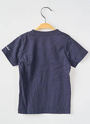 T-shirt bleu fonce MA LOCOMOTION pour garçon seconde vue