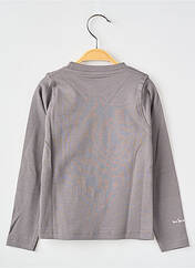 T-shirt gris MA LOCOMOTION pour garçon seconde vue