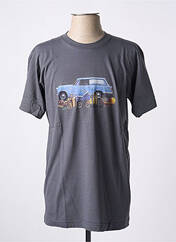 T-shirt gris MA LOCOMOTION pour homme seconde vue