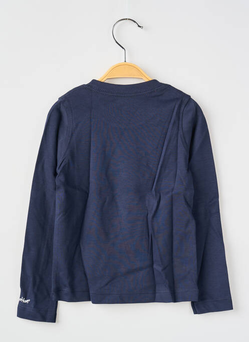 T-shirt manches longues manches longues bleu MA LOCOMOTION garcon