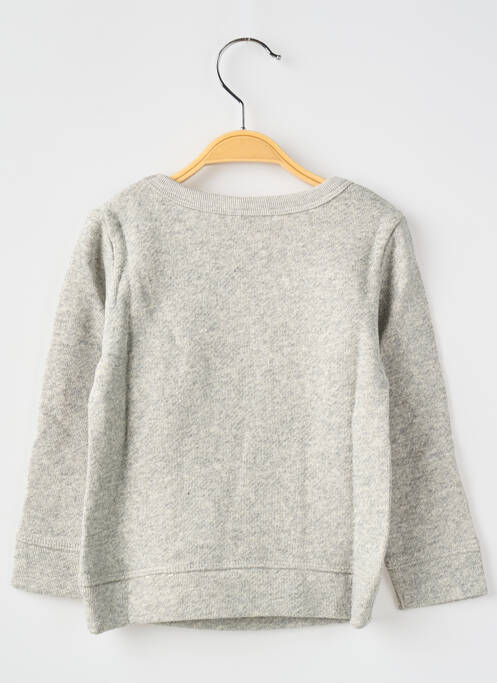 Sweat-shirt gris MA LOCOMOTION pour garçon