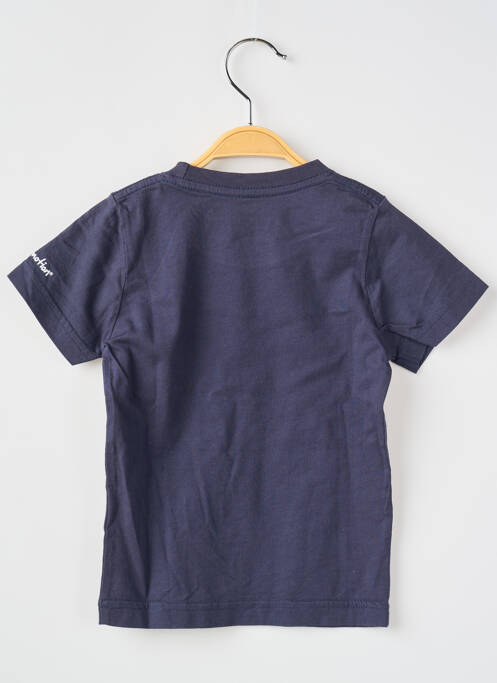 T-shirt bleu fonce MA LOCOMOTION garçon