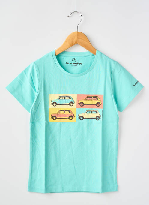 T-shirt bleu MA LOCOMOTION pour garçon