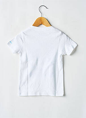 T-shirt sérigraphie floquée manches courtes blanc MA LOCOMOTION garçon