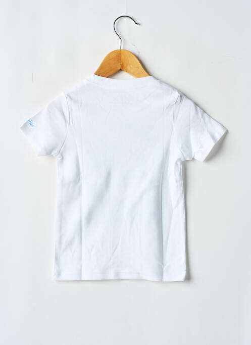 T-shirt sérigraphie floquée manches courtes blanc MA LOCOMOTION garcon