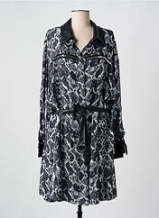 Robe mi-longue noir MAT FASHION pour femme seconde vue