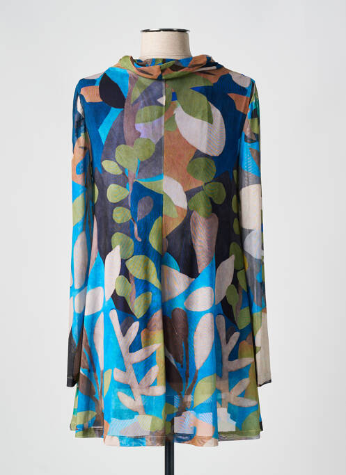 Blouse bleu AN II VITO pour femme