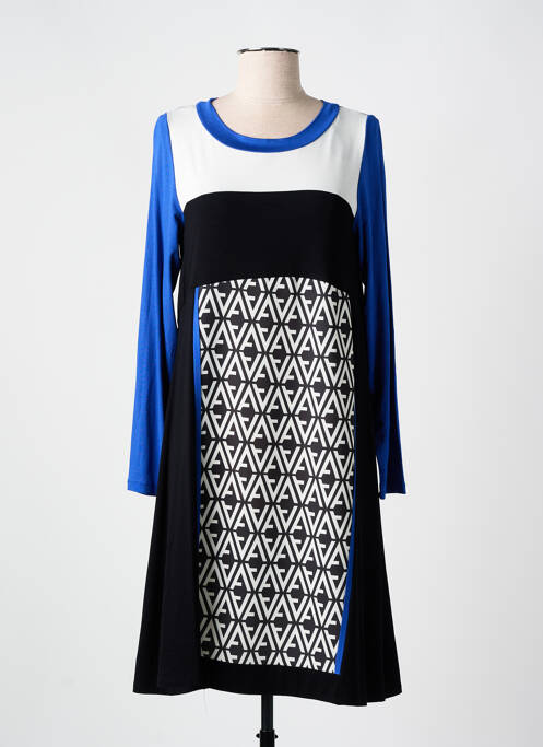 Robe courte bleu AN II VITO pour femme