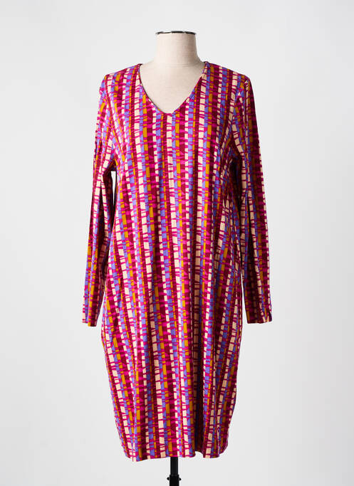 Robe mi-longue rose ZILCH pour femme