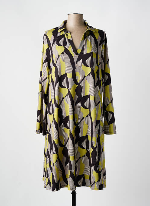 Robe mi-longue vert AN II VITO femme