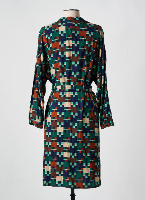 Robe mi-longue vert NICE THINGS pour femme