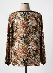 Blouse marron YESTA pour femme seconde vue