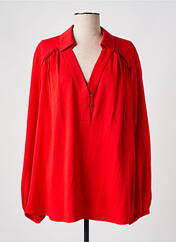 Blouse rouge MAT FASHION pour femme seconde vue