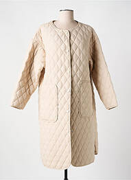Doudoune poches sans capuche beige AÏKHA femme