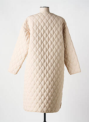 Doudoune poches sans capuche beige AÏKHA femme