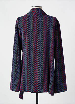 Veste casual col tailleur violet MÊME ROAD femme