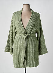 Gilet manches longues vert YESTA pour femme seconde vue