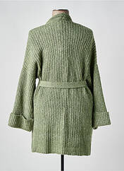 Gilet manches longues vert YESTA pour femme seconde vue