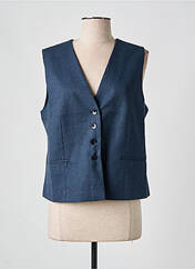 Gilet sans manche bleu NICE THINGS pour femme seconde vue