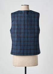 Gilet sans manche bleu NICE THINGS pour femme seconde vue