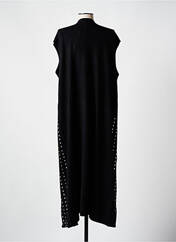 Gilet sans manche noir MAT. pour femme seconde vue