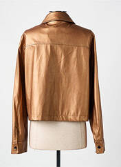Veste simili cuir or ESQUALO pour femme seconde vue