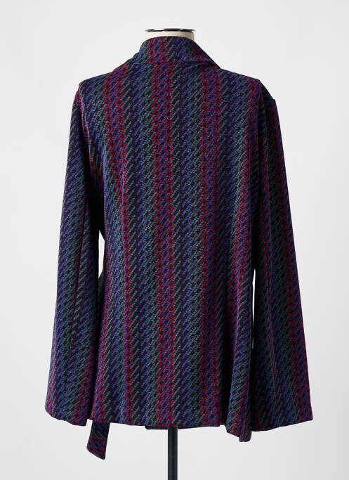Veste casual col tailleur violet MÊME ROAD femme