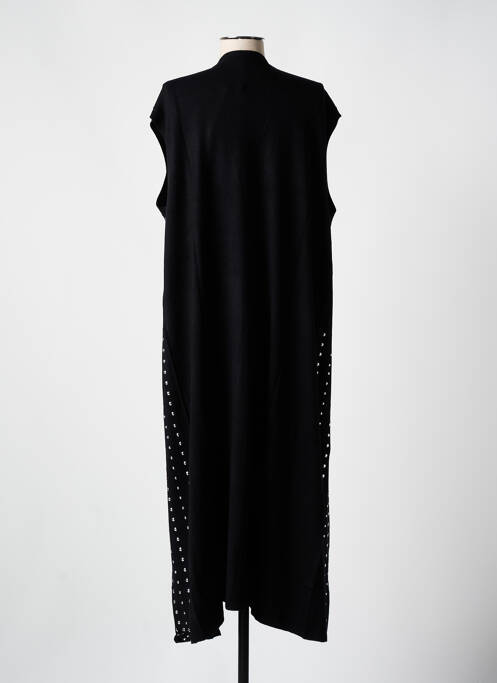 Gilet sans manche noir MAT. pour femme