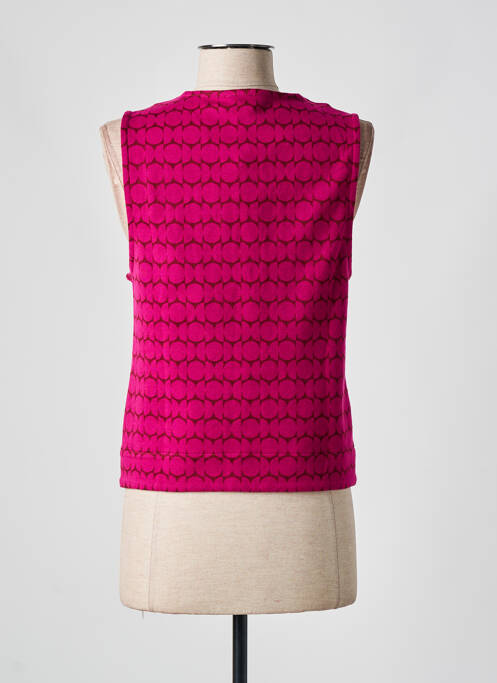 Gilet sans manche rose ZILCH pour femme