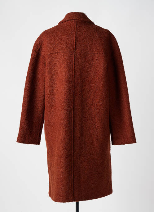 Manteau long marron NICE THINGS pour femme