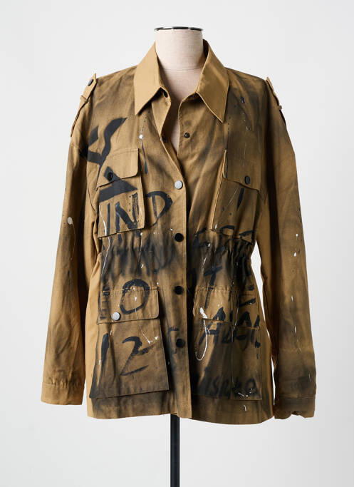 Veste casual marron AÏKHA pour femme