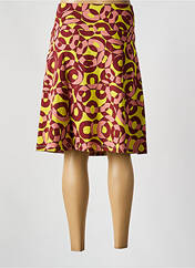 Jupe mi-longue rouge ZILCH pour femme seconde vue