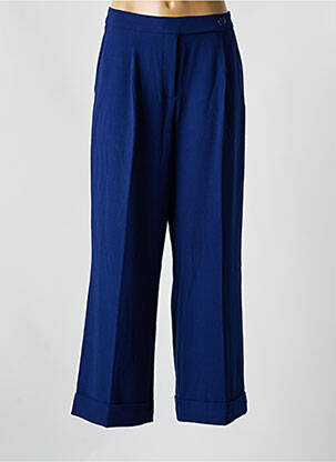 Pantalon droit bleu KING LOUIE pour femme