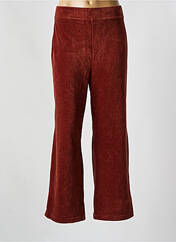 Pantalon droit marron NICE THINGS pour femme seconde vue