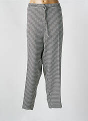 Pantalon droit noir MAT. pour femme seconde vue