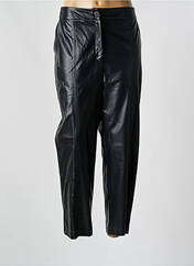 Pantalon droit noir MAT. pour femme seconde vue