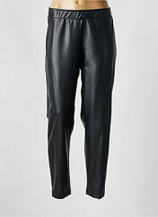 Pantalon droit noir MAT. pour femme seconde vue